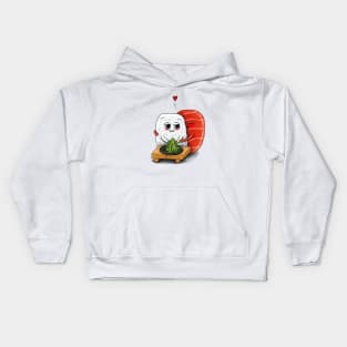 Arabella-Sushi in love Kids Hoodie